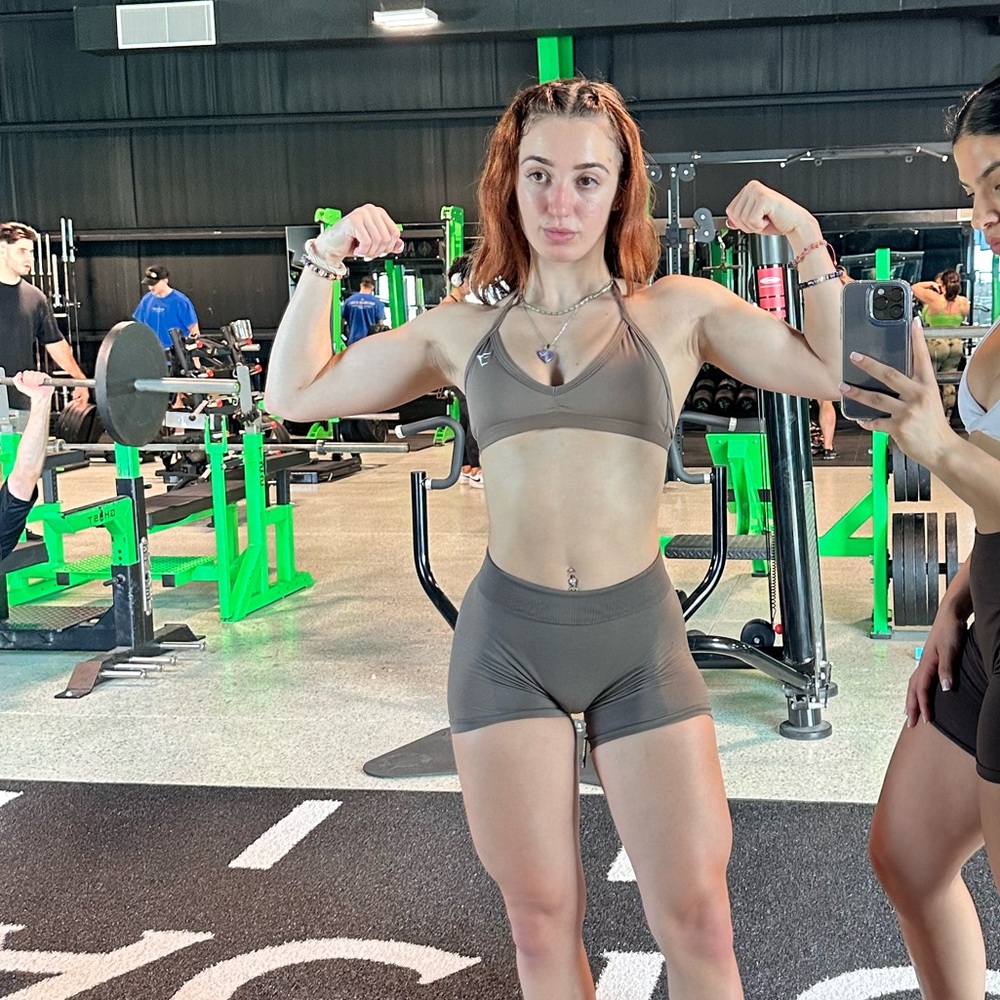 Gym shark sports bra